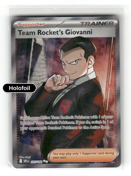 Team Rocket's Giovanni - 225/182