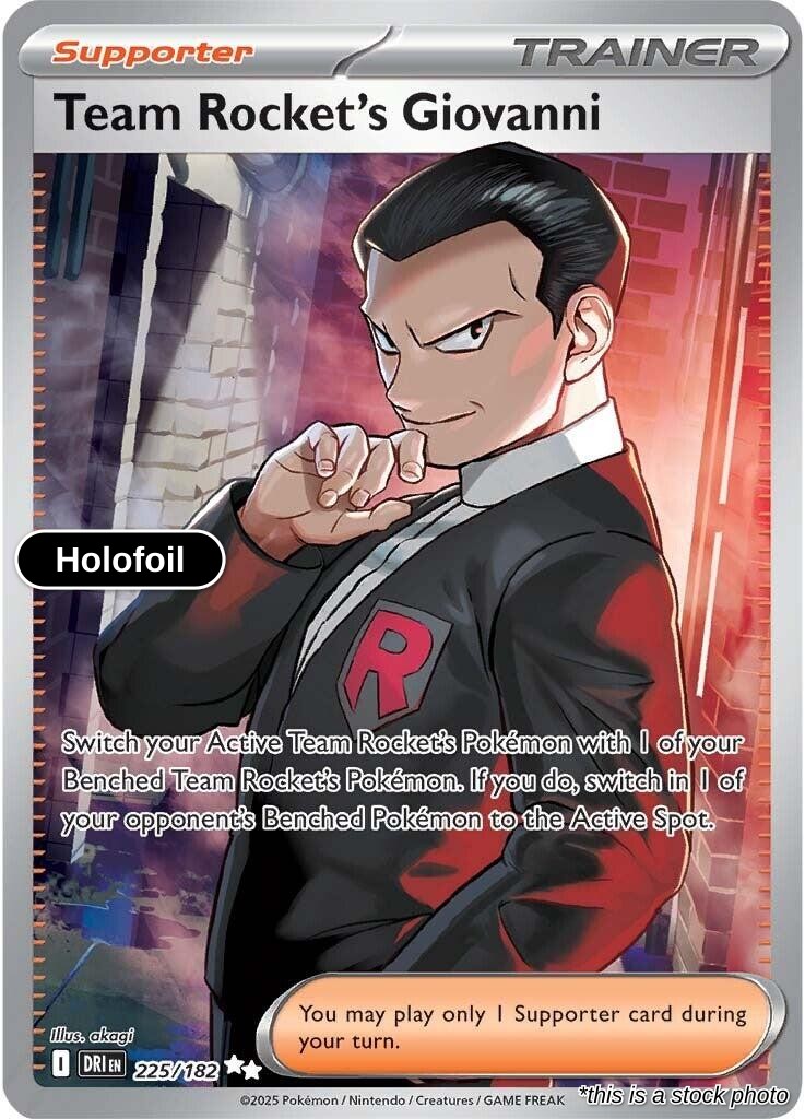Team Rocket's Giovanni - 225/182