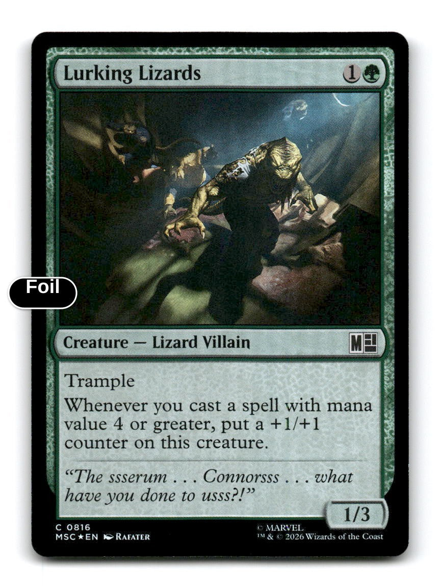 Lurking Lizards