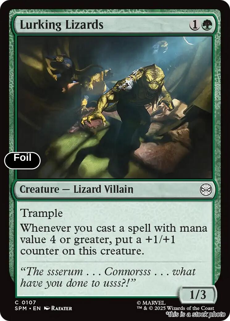 Lurking Lizards