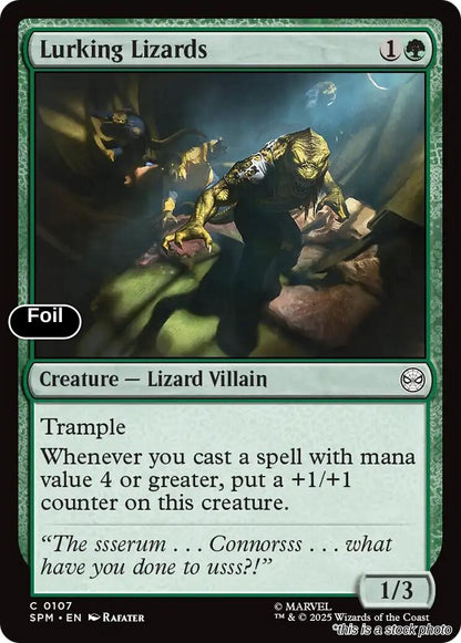 Lurking Lizards