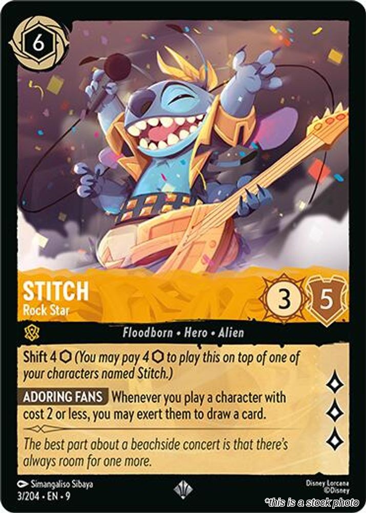 Stitch - Rock Star