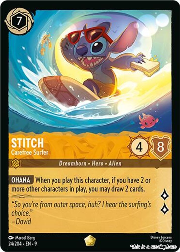 Stitch - Carefree Surfer