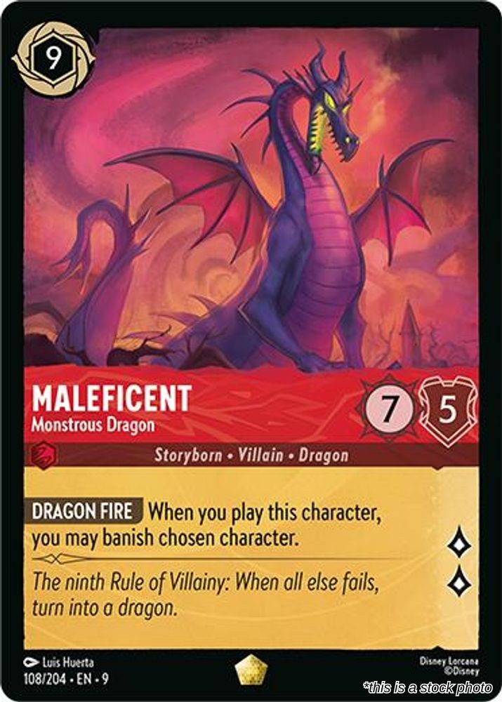 Maleficent - Monstrous Dragon