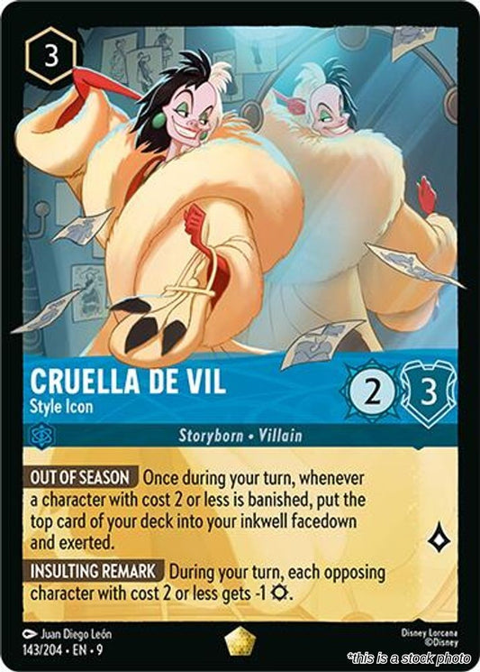 Cruella De Vil - Style Icon