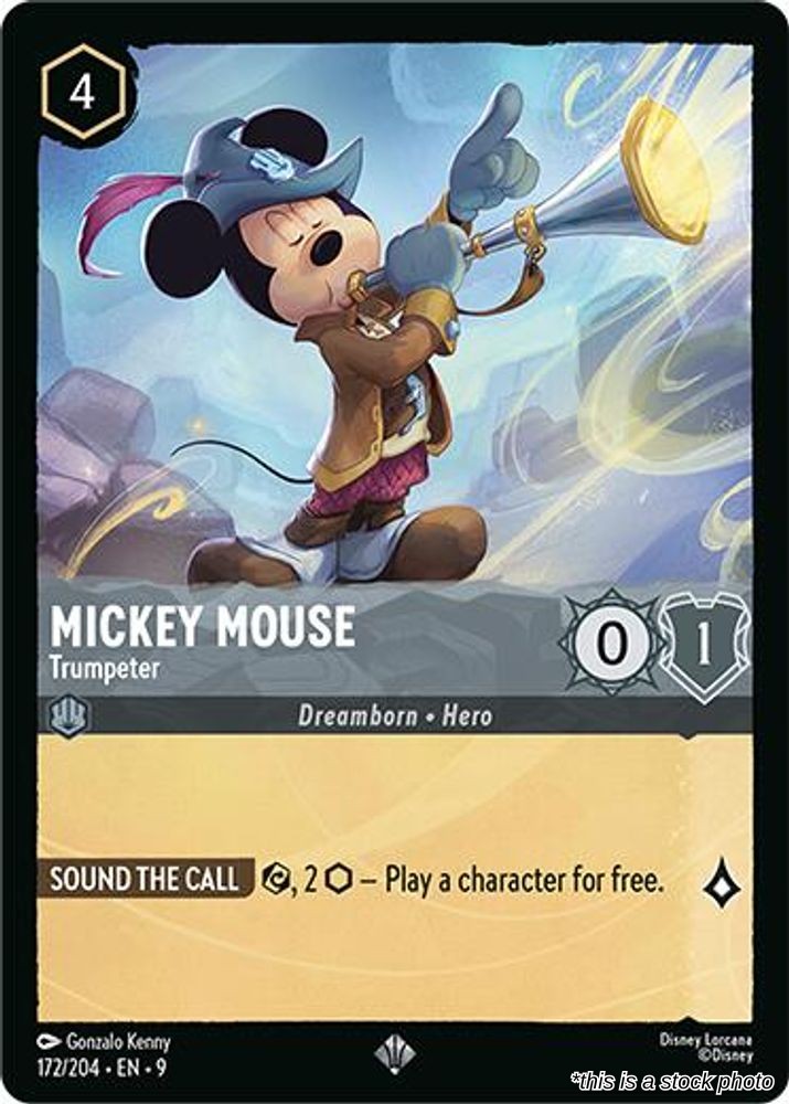 Mickey Mouse - Trumpeter
