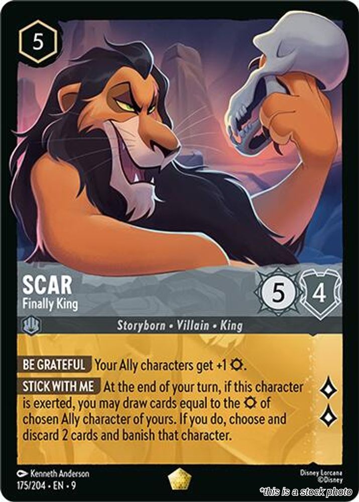 Scar - Finally King