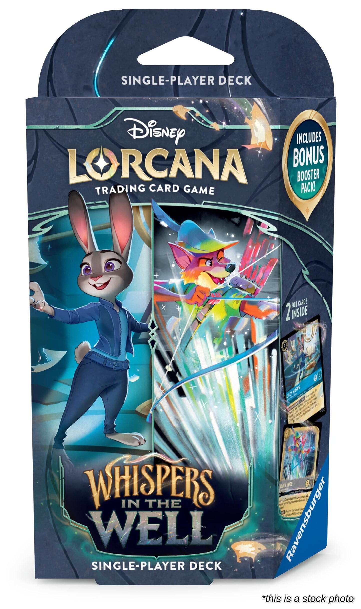 Disney Lorcana: Whispers in the Well Starter Deck (Sapphire & Steel)