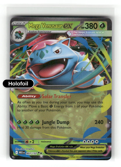 Mega Venusaur ex - 003/132