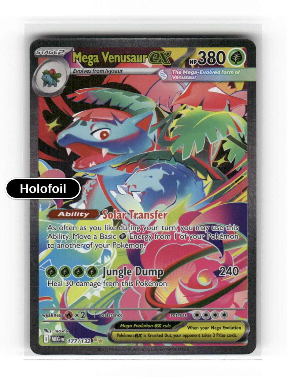 Mega Venusaur ex - 177/132