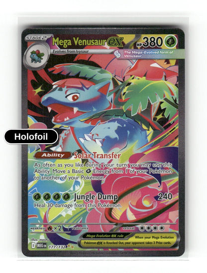 Mega Venusaur ex - 177/132