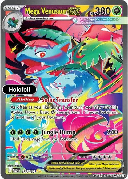 Mega Venusaur ex - 177/132