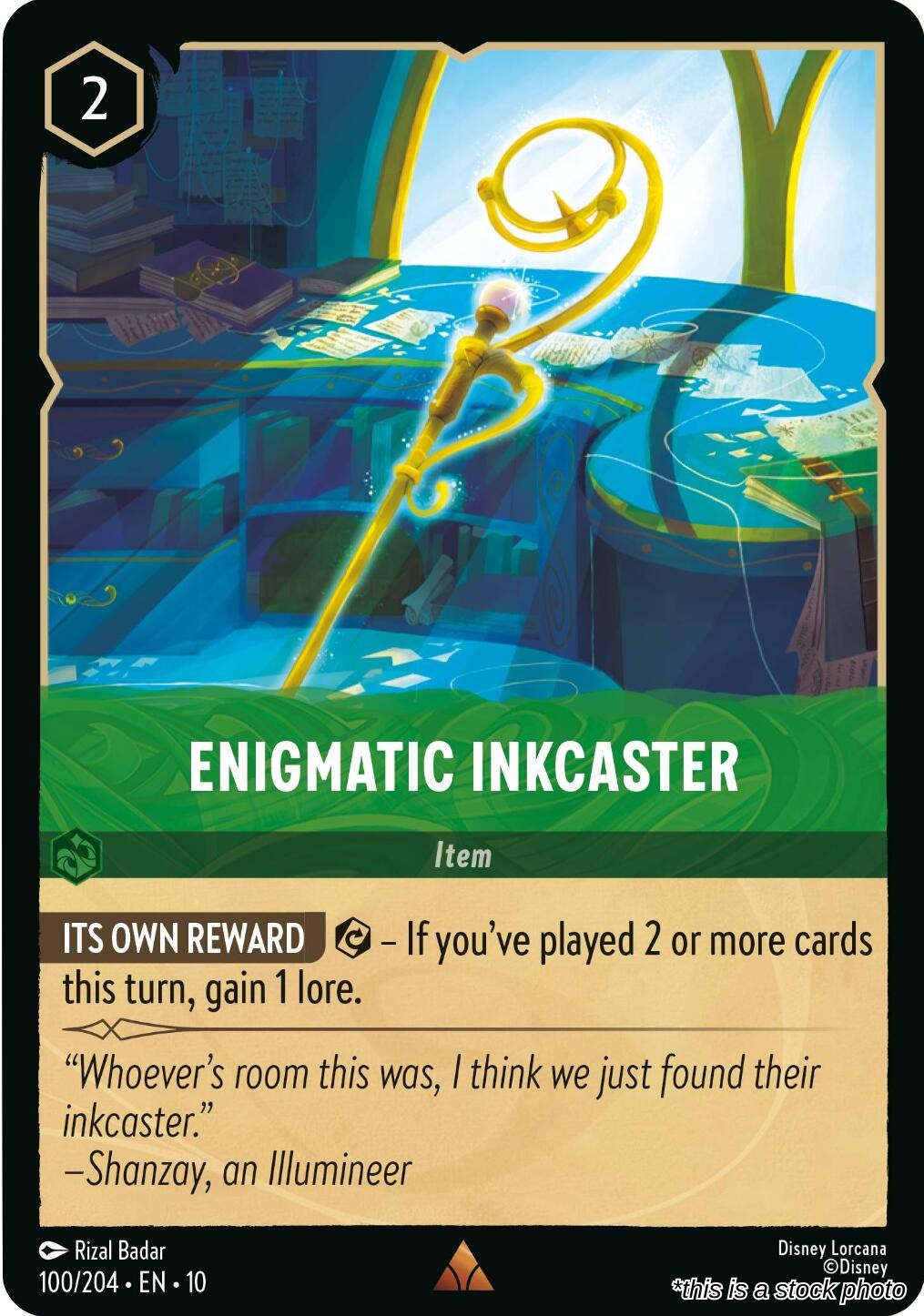 Enigmatic Inkcaster