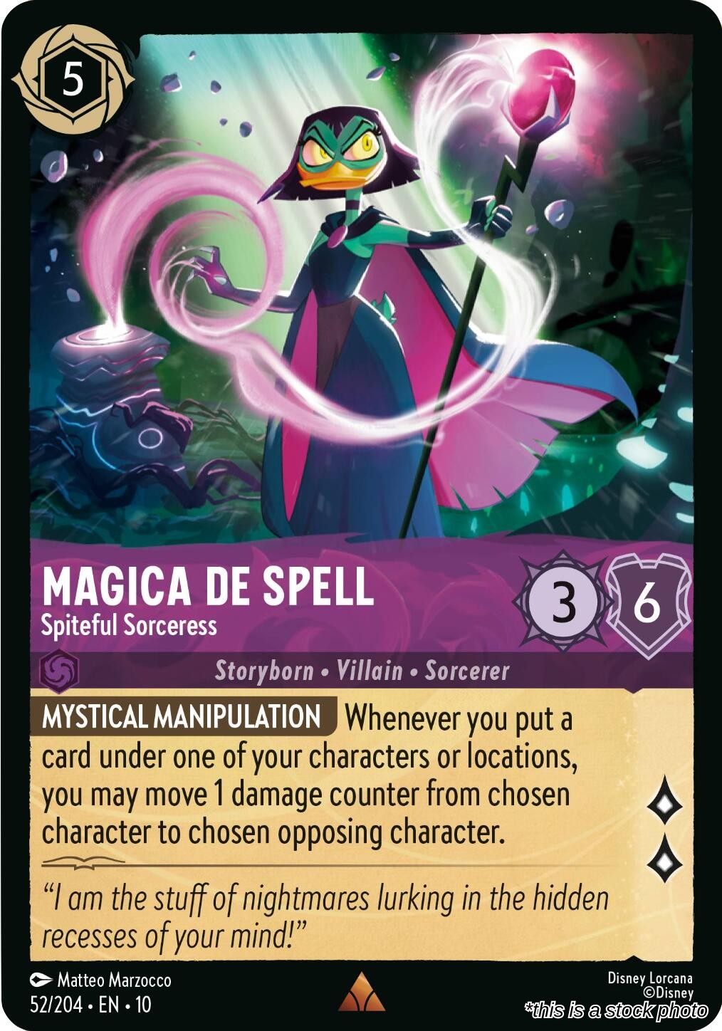 Magica De Spell - Spiteful Sorceress