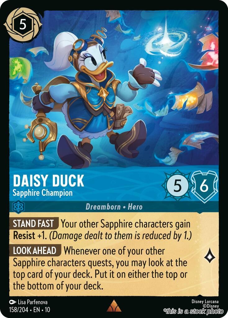 Daisy Duck - Sapphire Champion