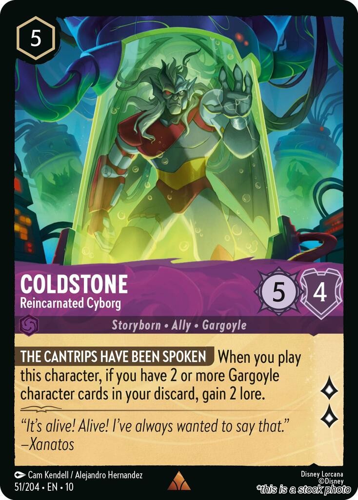 Coldstone - Reincarnated Cyborg