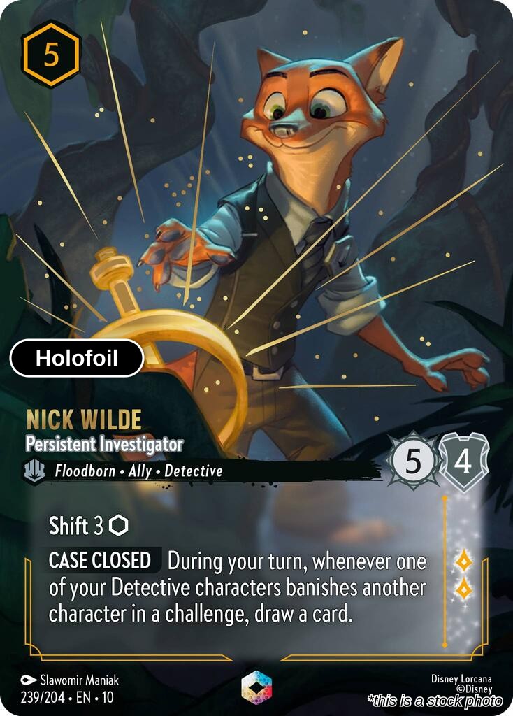 Nick Wilde - Persistent Investigator (Enchanted)