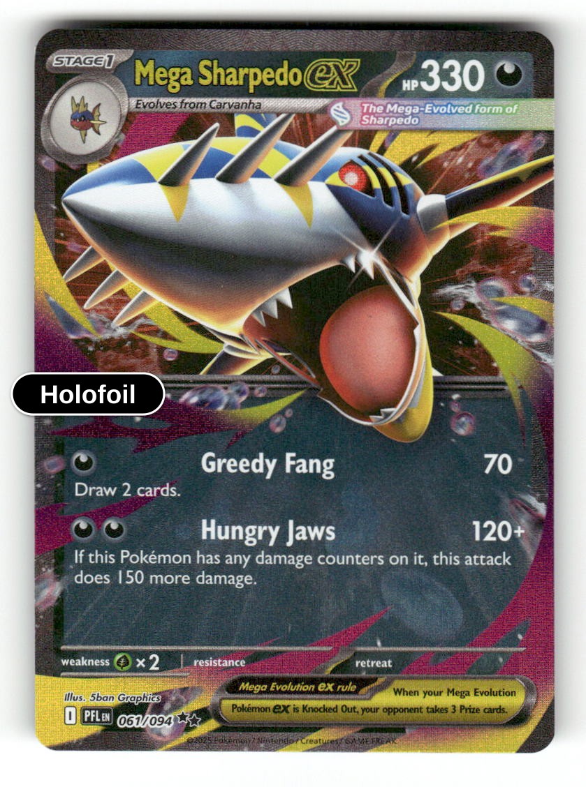 Mega Sharpedo ex - 061/094