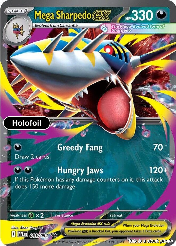 Mega Sharpedo ex - 061/094