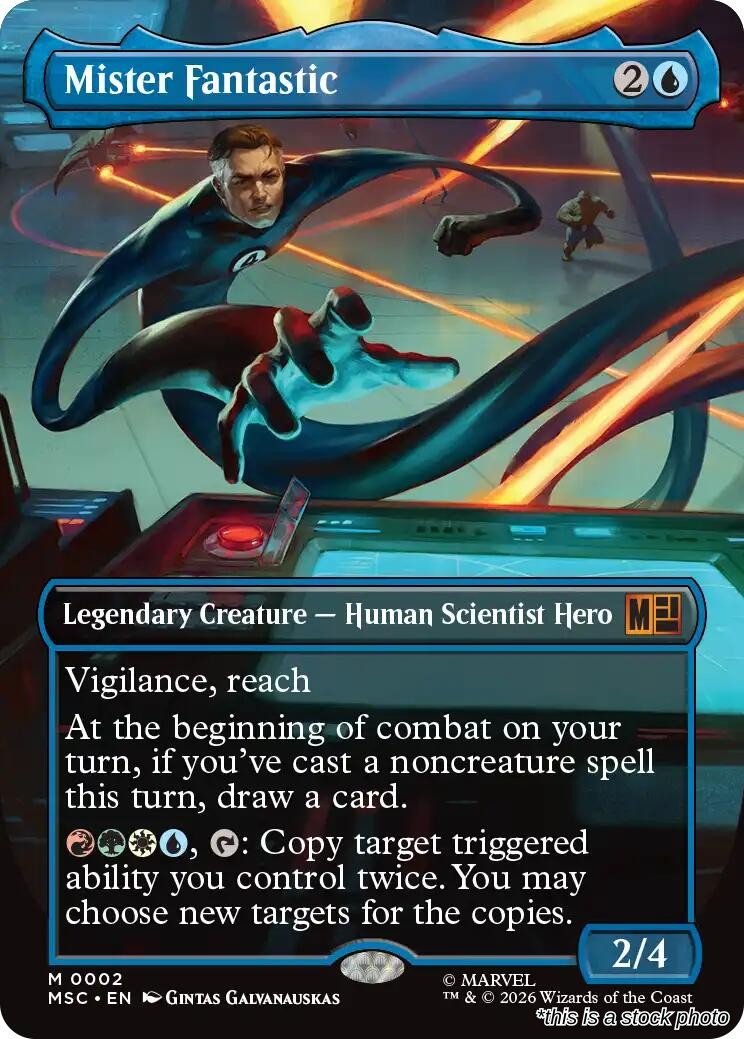 Mister Fantastic (Borderless)