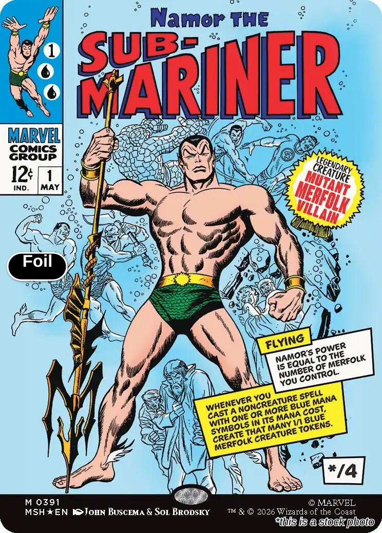 Namor the Sub-Mariner (Borderless) (0391)