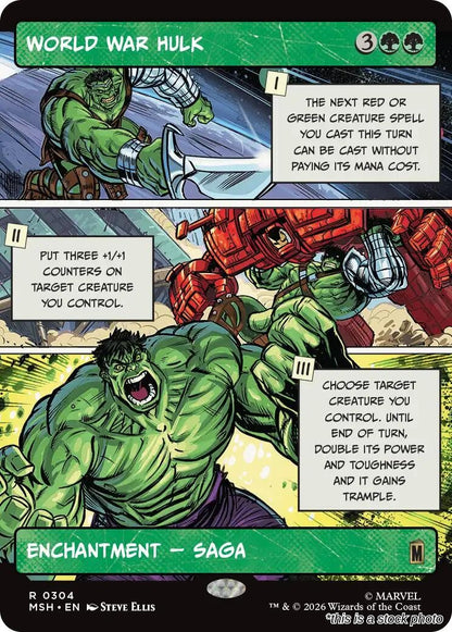 World War Hulk (Borderless)