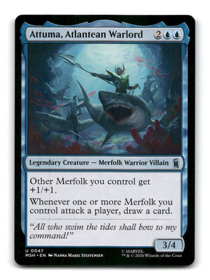 Attuma, Atlantean Warlord