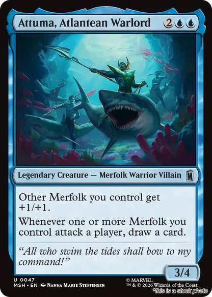 Attuma, Atlantean Warlord