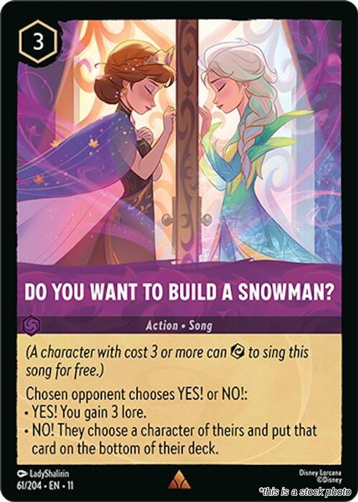 Do You Want To Build A Snowman?