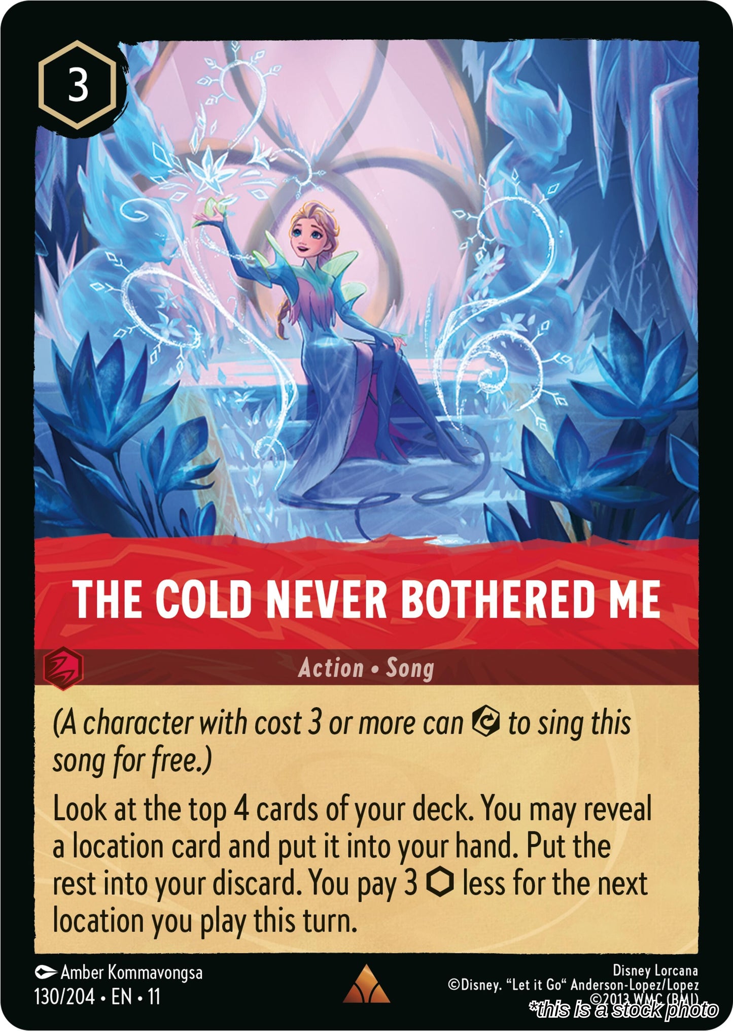 The Cold Never Bothered Me