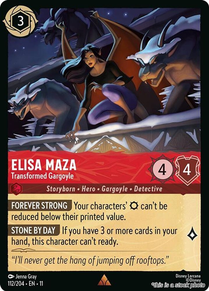 Elisa Maza - Transformed Gargoyle