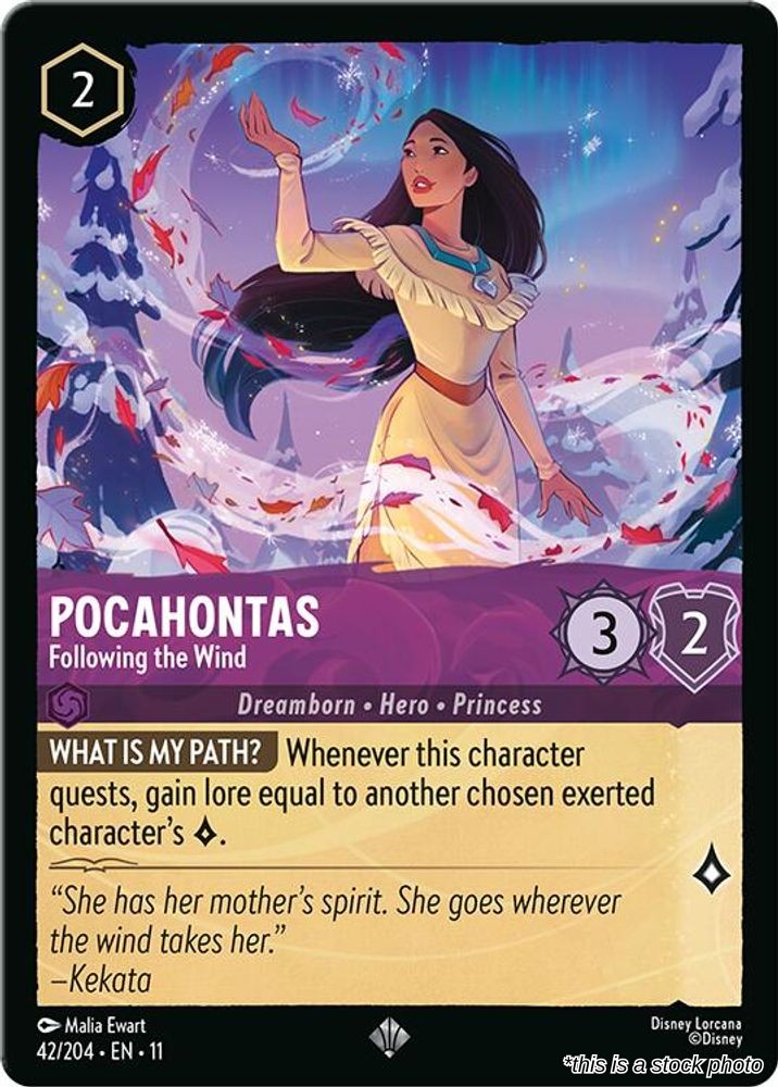 Pocahontas - Following the Wind
