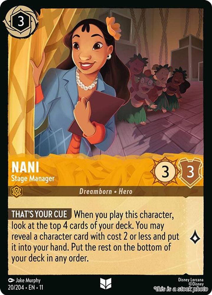 Nani - Stage Manager
