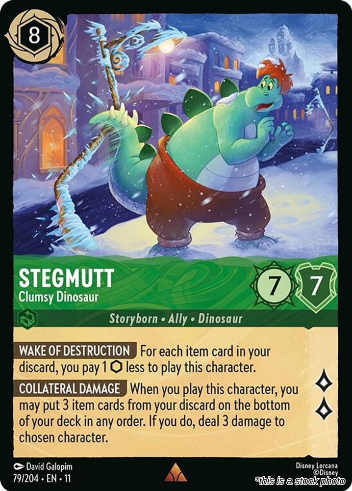 Stegmutt - Clumsy Dinosaur
