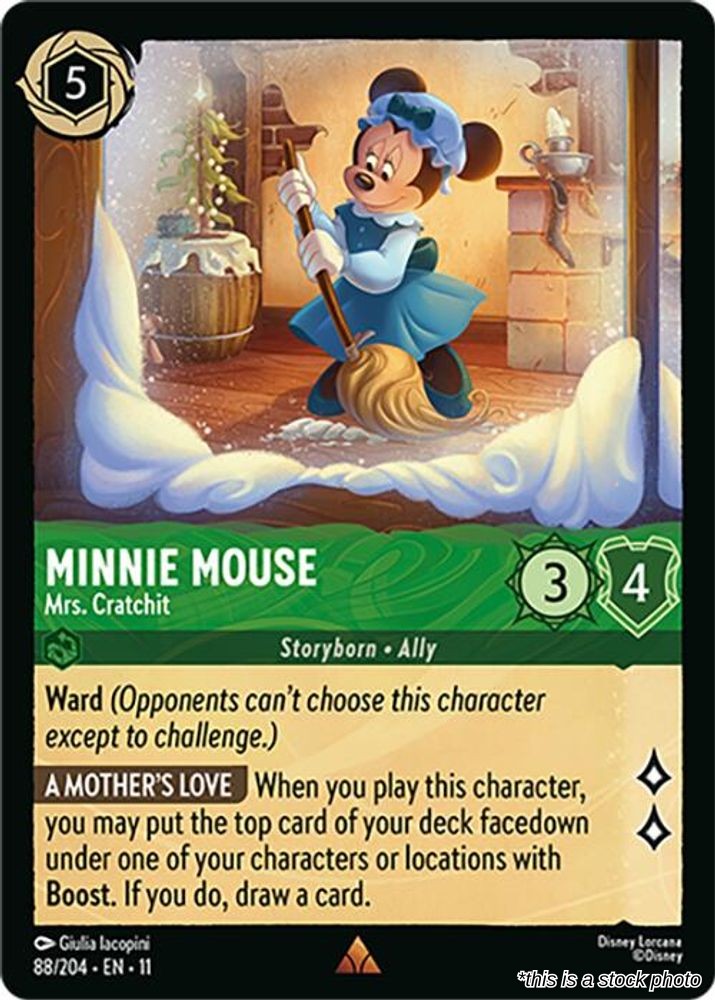 Minnie Mouse - Mrs. Cratchit