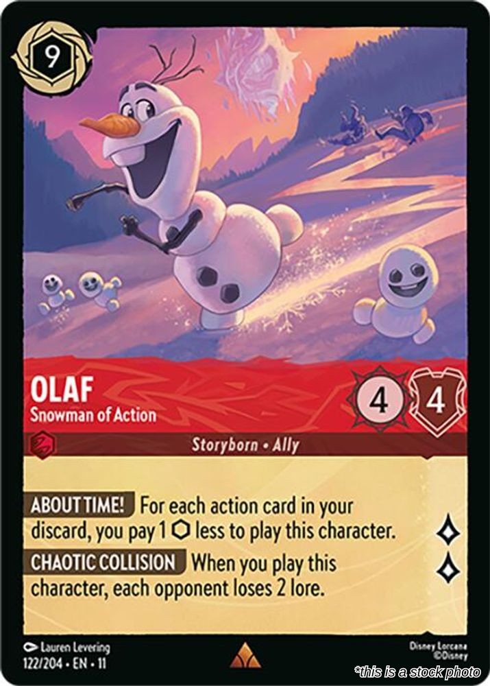 Olaf - Snowman of Action