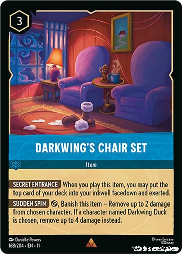 Darkwing's Chair Set
