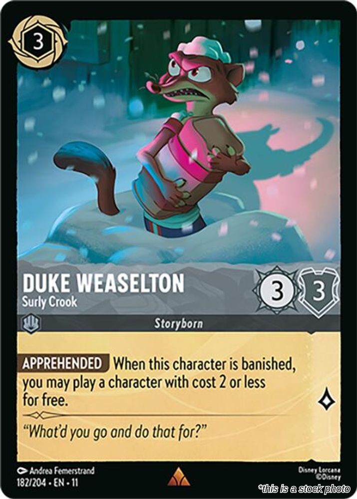 Duke Weaselton - Surly Crook
