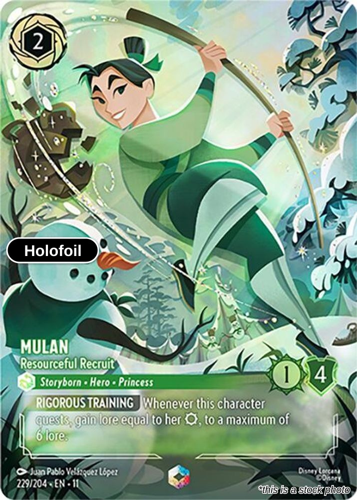 Mulan - Resourceful Recruit (Enchanted)