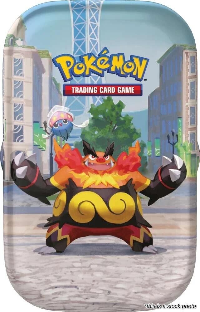 Lumiose City Mini Tin [Emboar & Inkay]