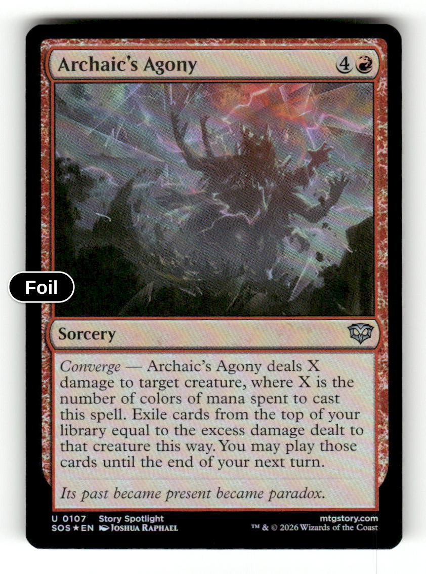 Archaic's Agony