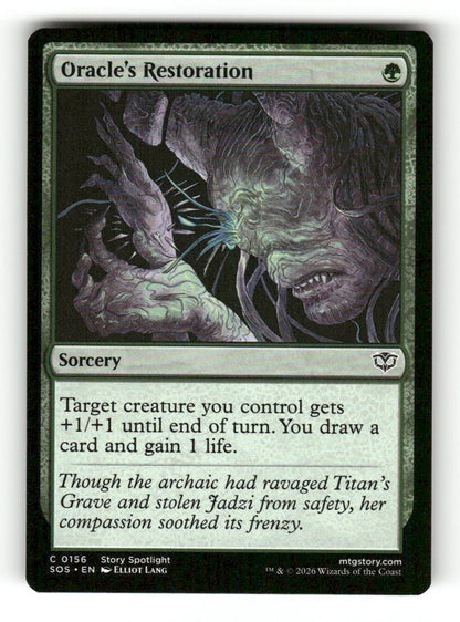 Oracle's Restoration