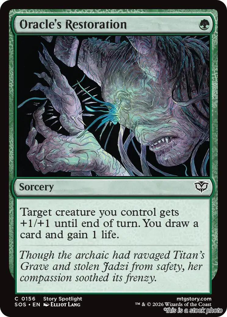 Oracle's Restoration
