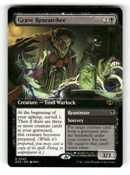 Grave Researcher (Extended Art)