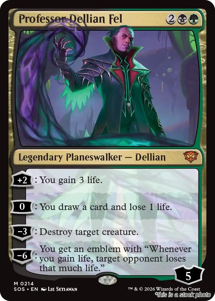 Professor Dellian Fel