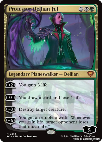 Professor Dellian Fel