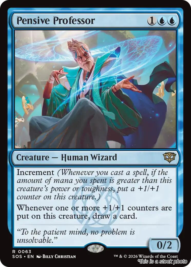 Pensive Professor