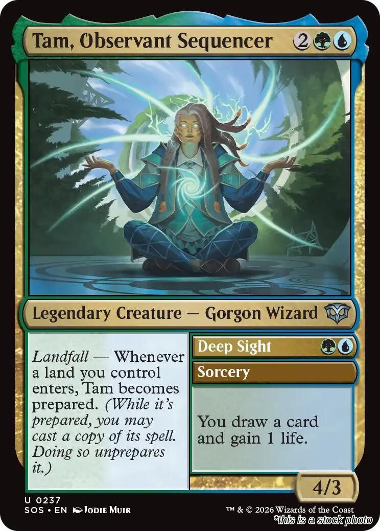 Tam, Observant Sequencer