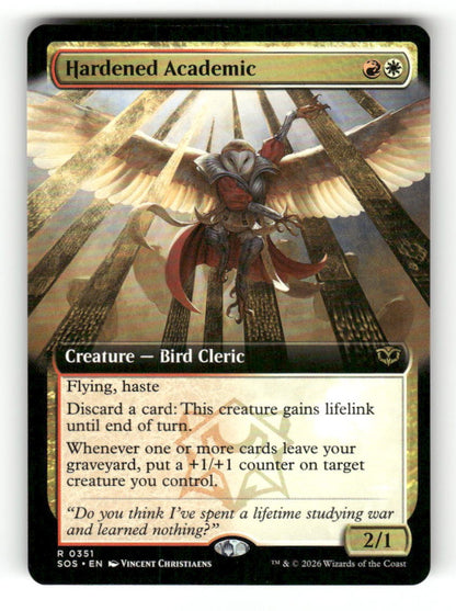 Hardened Academic (Extended Art)