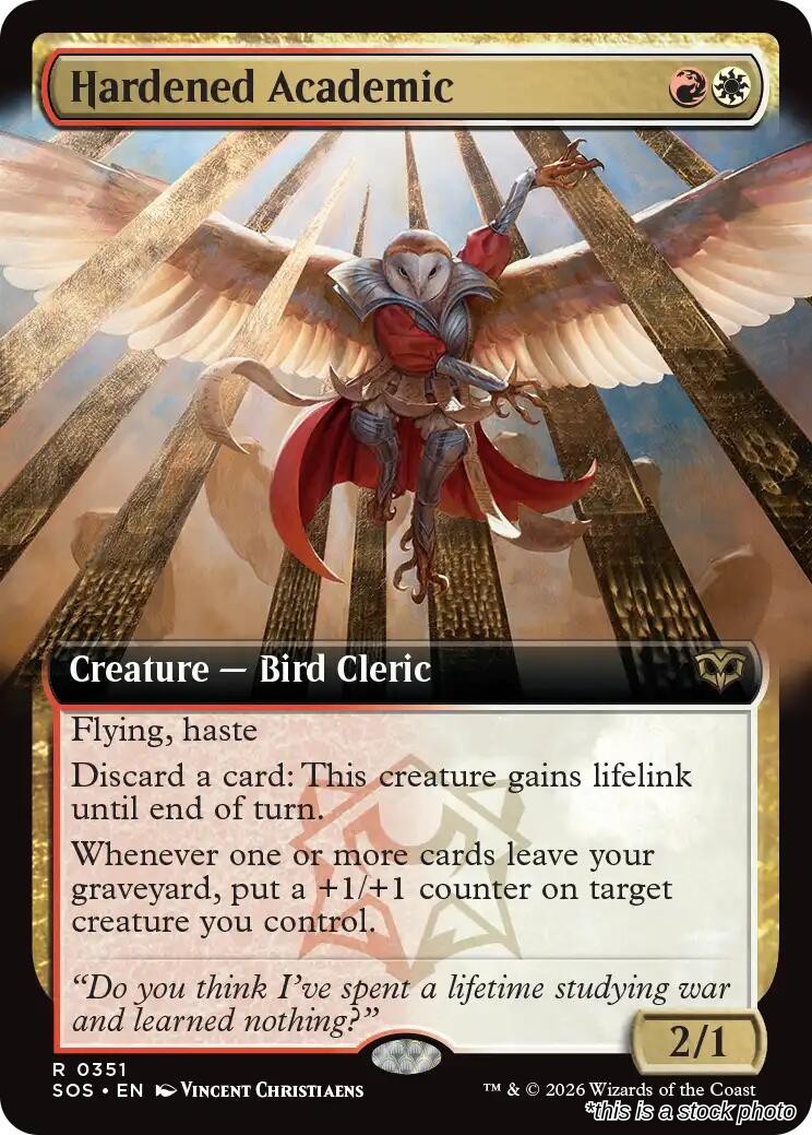 Hardened Academic (Extended Art)